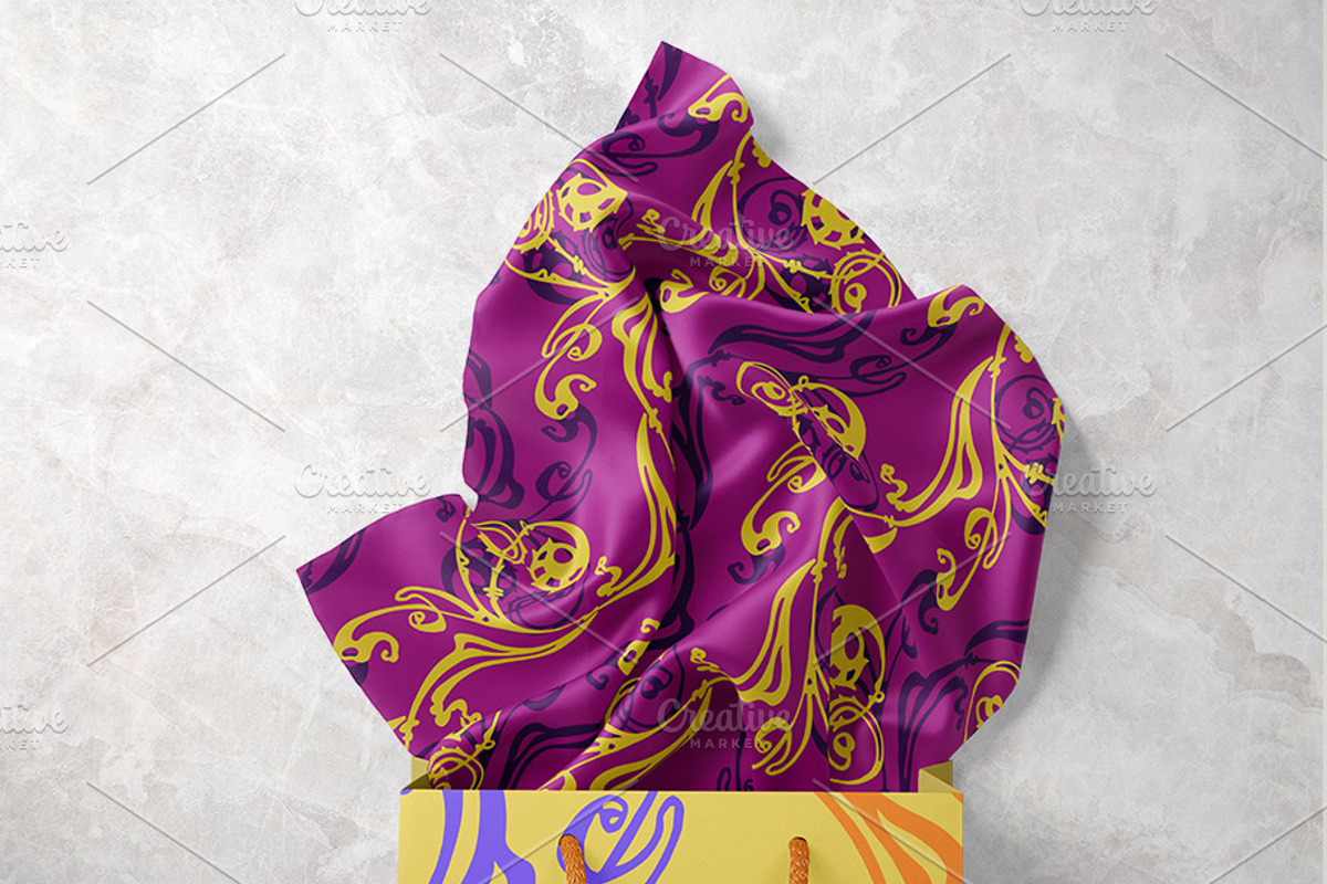 Magic Swirls – Vector Patterns, a Pattern Graphic by ilustrinna (Photo 8 of 9)