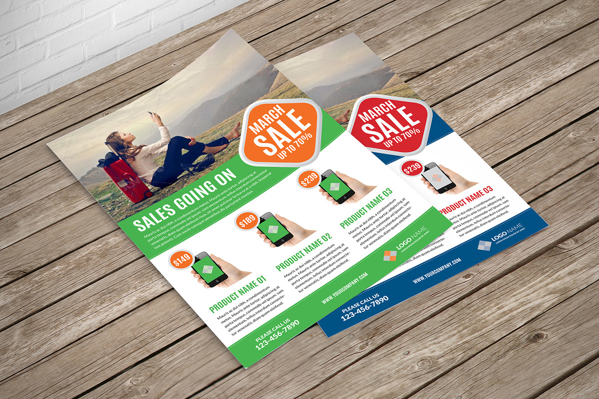 Product Promotion Flyer Template, a Flyer Template by JanySultana (Photo 5 of 6)