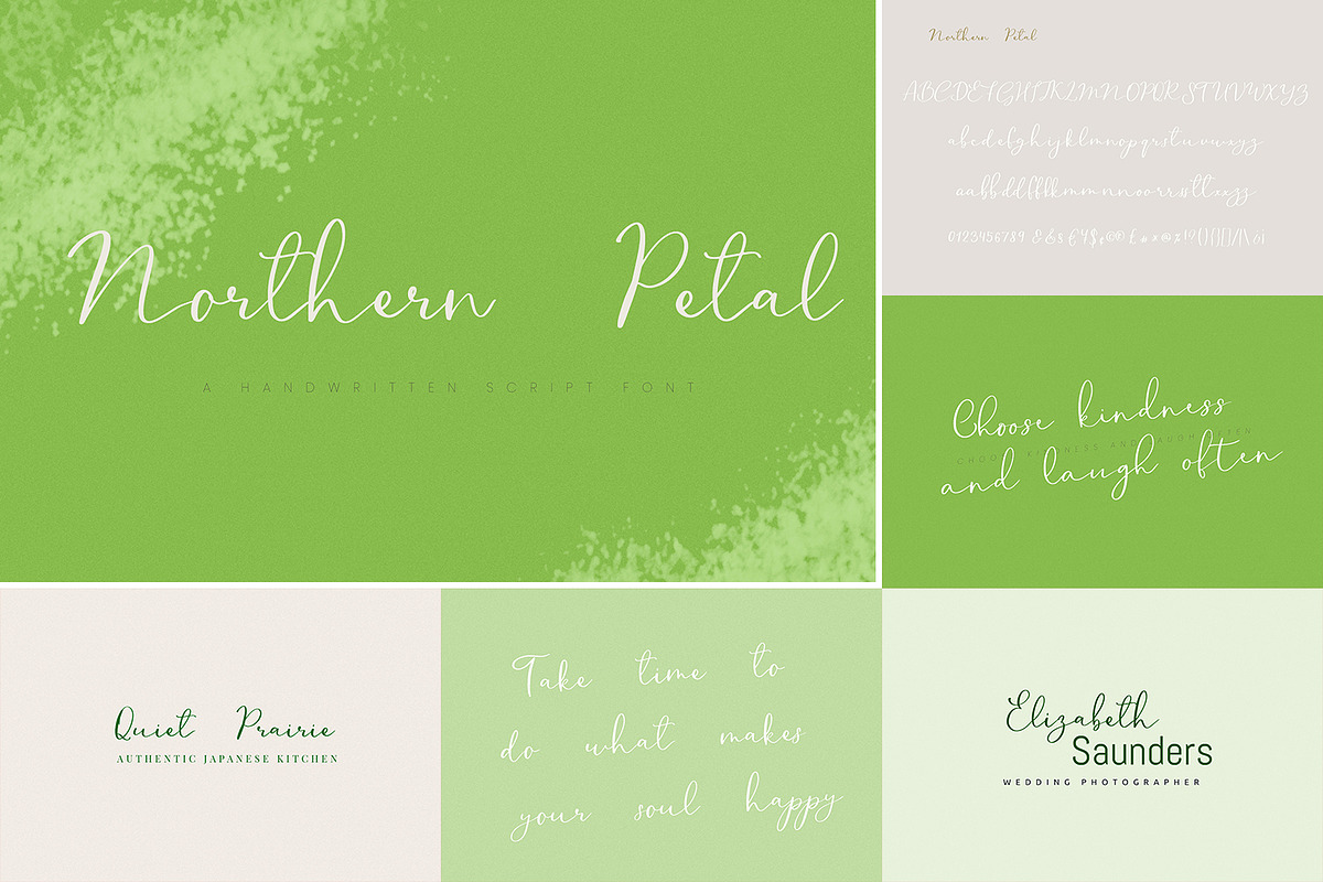 The Modern Calligraphy Font Bundle, a Script Font by Art pages (Photo 4 of 13)