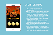 Halloween Pregnancy Scratch Card, an App Template by SunshineStudioBoutique (Thumbnail 4 of 8)