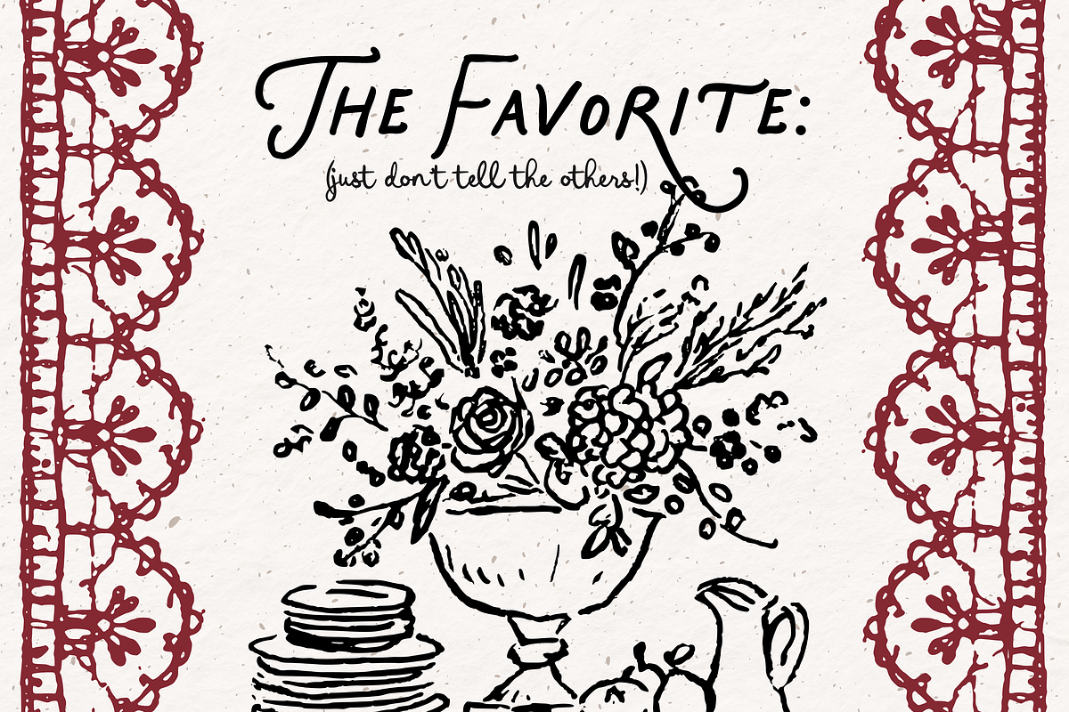 Thanksgiving Clipart, Dinner Set, a Seasonal Illustration by The October Creative (Photo 6 of 7)