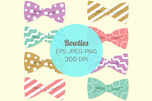 Bow Ties Vectors & Clipart