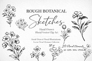 ROUGH BOTANICAL SKETCHES Vector, an Illustration by Casa Mandarina (Thumbnail 2 of 10)