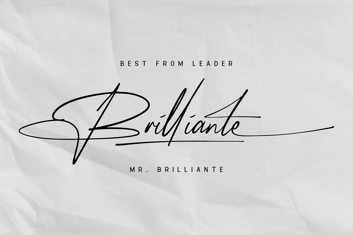 Lilliana Signature - A Display Font, a Script Font by overlaytemplates, image size:1200x800