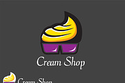 Cream Shop Logo Template, a Branding & Logo Template by Raj Shop (Thumbnail 3 of 5)