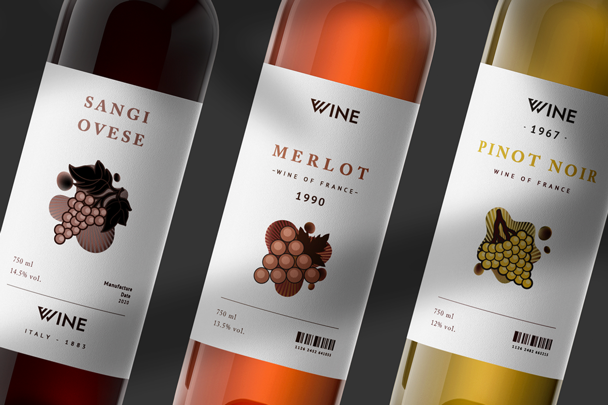 Product Labels • Wine, a Stationery Template by TheFeture (Photo 7 of 10)