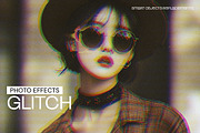 Glitch Photo Effect, a Layer Style Add-On by iDoodle Studio (Thumbnail 1 of 4)