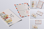 Postcard Mockup, an Advertising Mockup by Twins_studio926 (Thumbnail 1 of 5)