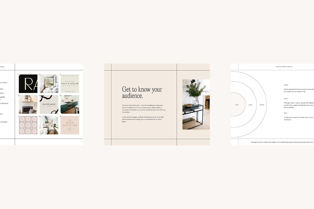 Brand Strategy Template, a Presentation Template by Madewest Supply Co. (Photo 4 of 5)