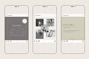 Paloma Social Media Kit, a Social Media Template by The Brand Kit (Thumbnail 3 of 9)