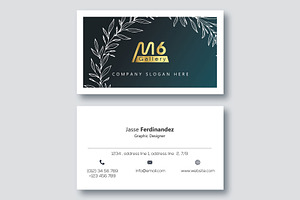 Floral Business Card Template- S06