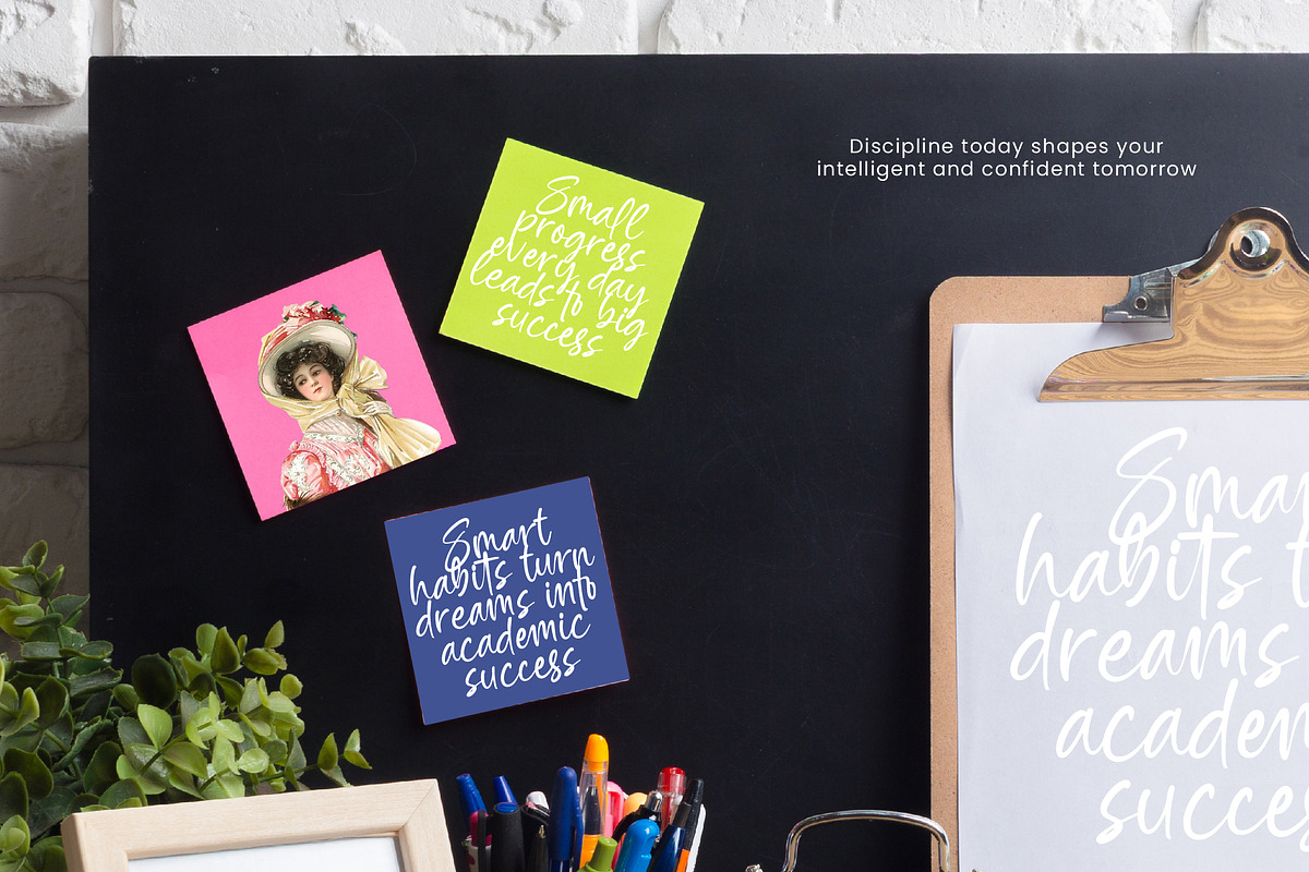 Silent Joy Modern Handwritten Font, a Script Font by Letterena Studios Script (Photo 11 of 20)