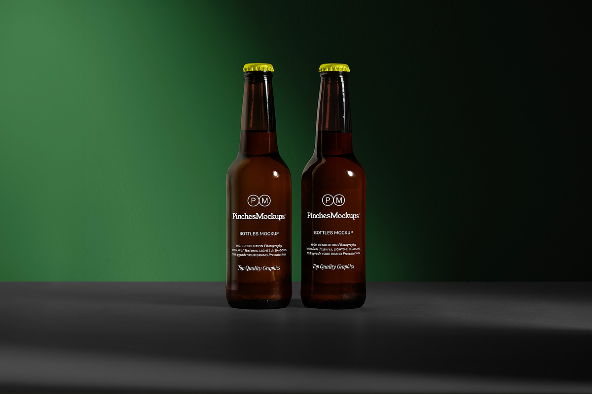 Bottles Mockup PMBTM19, a Packaging Mockup by PinchesMockups© (Photo 3 of 5)