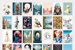 333 Eclectic Prints Collection