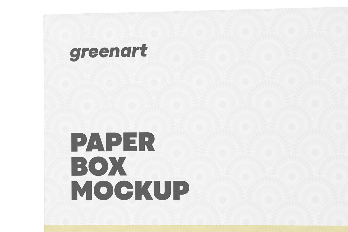 Paper Box with Spiral Pasta Mockup, a Packaging Mockup by Green Art (Photo 4 of 5)