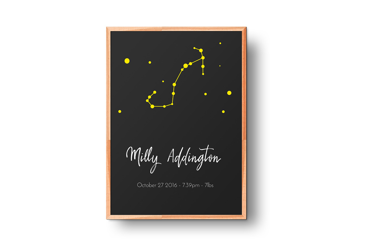 Galaxy Constellation Set, a Texture Illustration by Anna Freya (Photo 6 of 14)