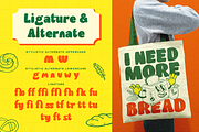 Crumfy, a Sans Serif Font by Artisan Themes (Thumbnail 6 of 10)