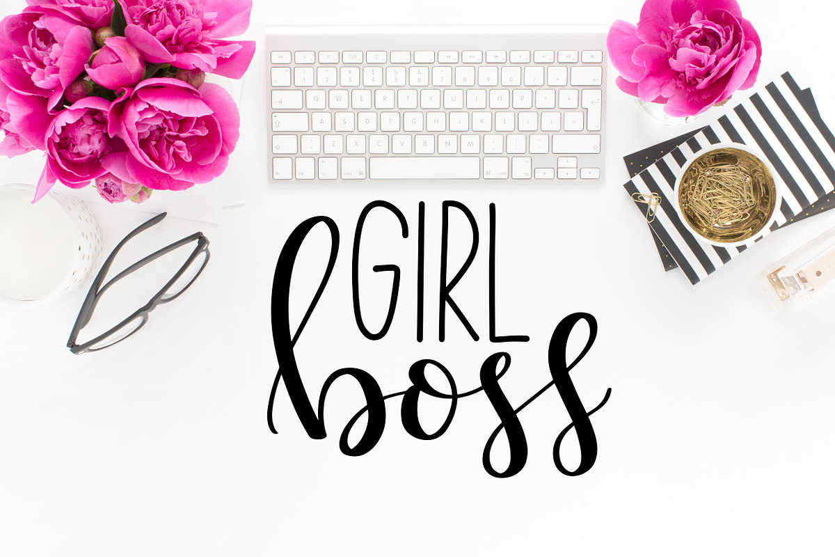 Girl Boss SVG, PNG, JPEG, an Illustration by Hey There, Crafty! (Photo 2 of 2)