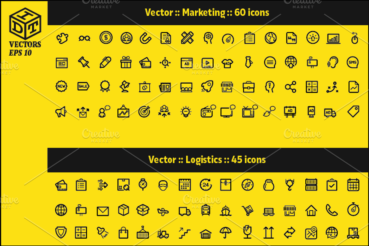 2600+ Vector Icons Pack | Part6 preview 2