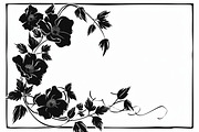 Flower Frame Silhouette Pack, an Illustration by BIPLOB EXPERT (Thumbnail 9 of 9)