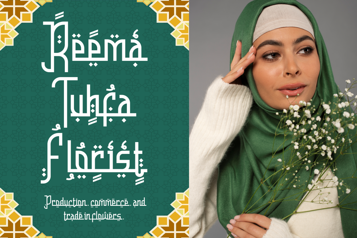 Nashir Nectar - Modern Islamic Font, a Font by PutraCetol Studio (Photo 8 of 11)