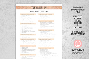 Wedding Planner Contract & Forms