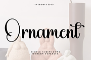 Ornament, a Handwritten Font by FreshTypeINK (Thumbnail 1 of 8)