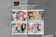 Shabby Portrait Mixed Media Pages, a Person Illustration by Digital Art Mahdiseño (Thumbnail 8 of 10)
