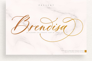 Brendisa Script