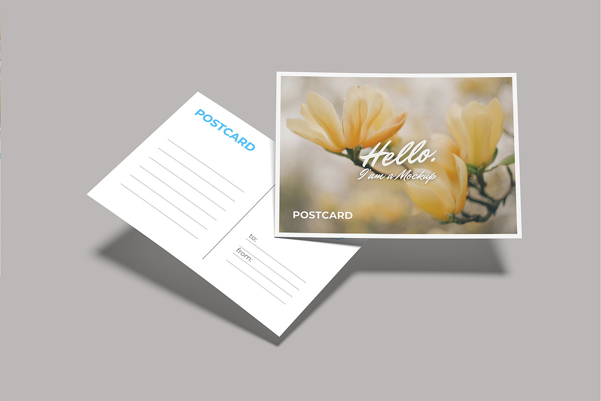 Postcard Mockup, an Advertising Mockup by lamorastudio (Photo 6 of 10)