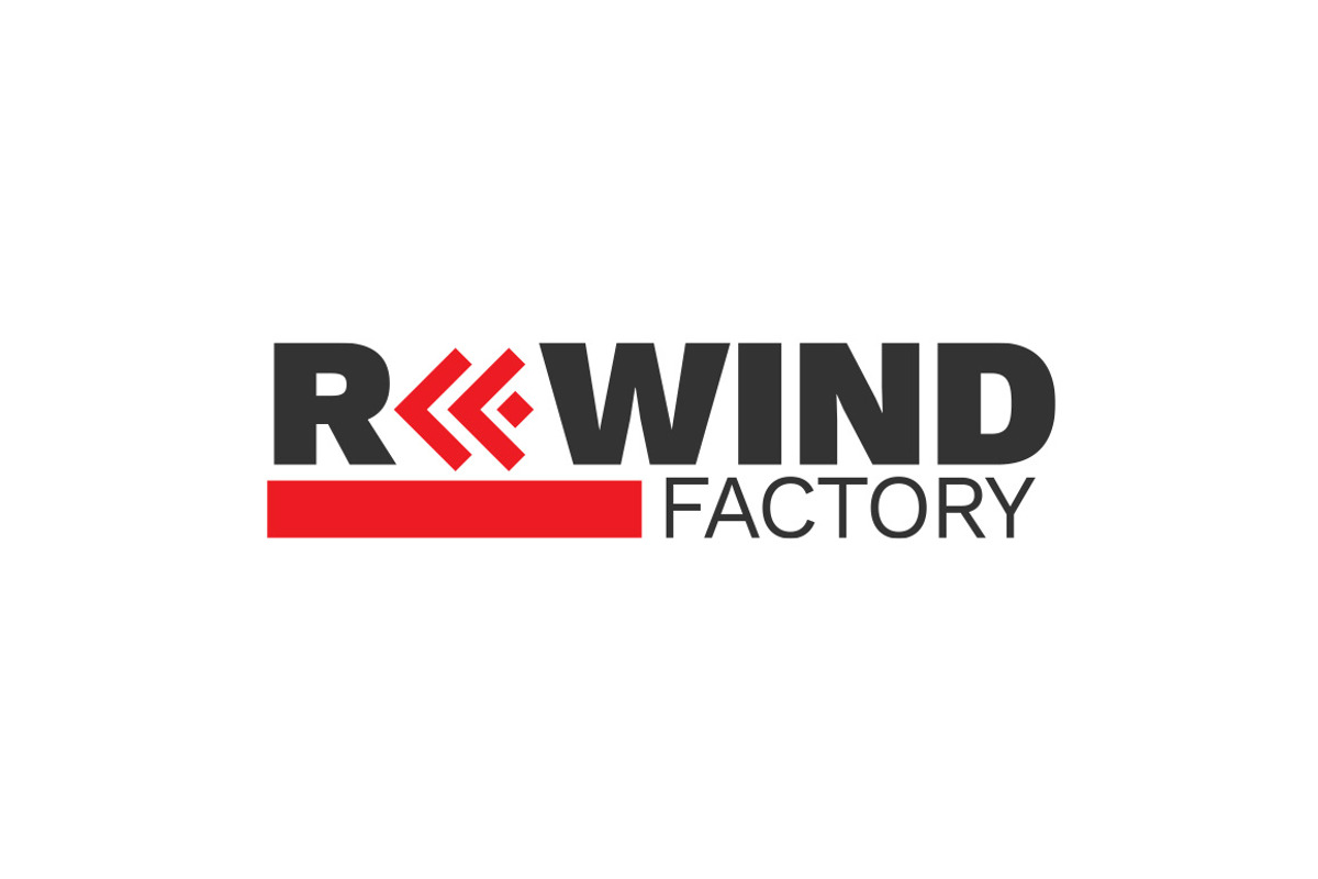 Rewind Factory Logo, a Branding & Logo Template by aaron robertson design (Photo 2 of 4)