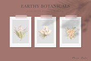 Earthy Botanicals Florals & Leaves, a Decorative Illustration by Momo Studio (Thumbnail 4 of 12)