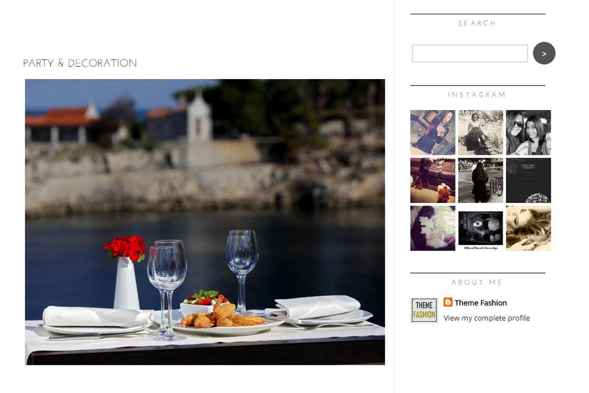 Blogger Template - 9th Street, a Templates & Theme by Theme Fashion (Photo 2 of 2)