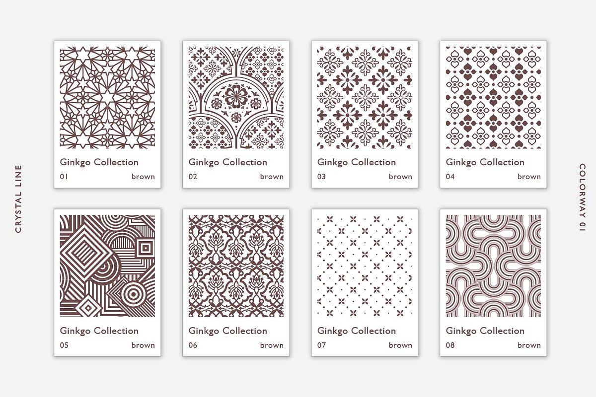 Ginkgo Collection, a Pattern Graphic by Crystal Line (Photo 2 of 7)