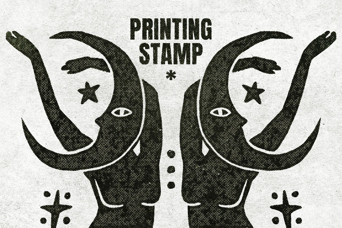Stamp Print Effect, a Layer Style Add-On by Design Squad (Photo 1 of 5)