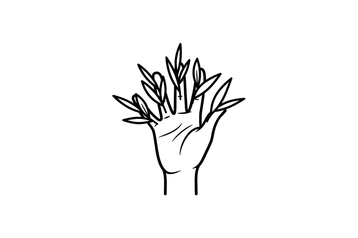 Hand Plant Growth Bundle, an Illustration by yasushie (Photo 24 of 31)