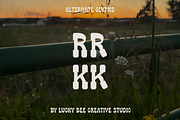 Fox Ranch | Retro Western Font, a Slab Serif Font by Lucky Bee Creative Studio (Thumbnail 6 of 7)