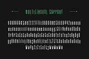 AKAGEEH | Retro Condensed Font, a Sans Serif Font by twinstd (Thumbnail 11 of 13)