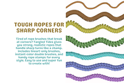 Realistic Rope Brushes, a Brush Add-On by Cozy Brushery (Thumbnail 4 of 8)