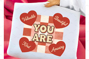 You Are Valentine PNG, an Illustration by Libby Wishes
