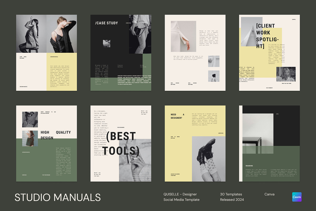 QUISELLE - Designer Socmed Template, a Social Media Template by Studio Manuals (Photo 5 of 8)