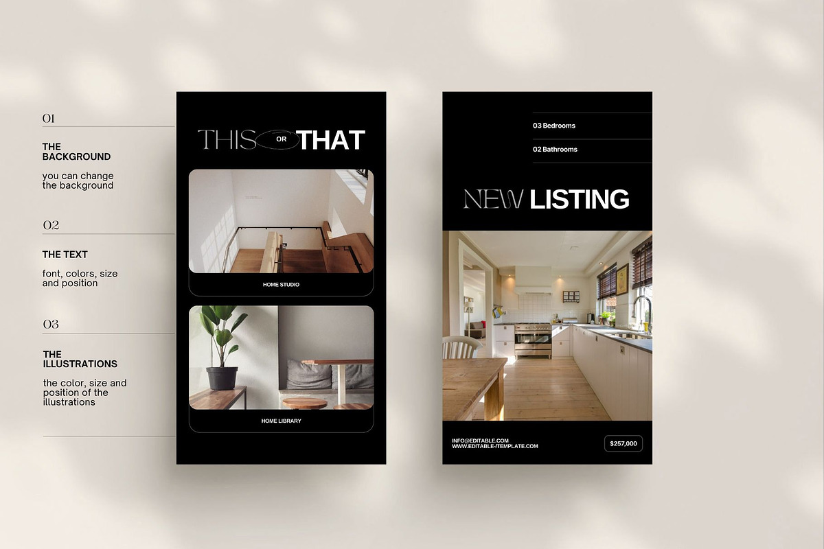 Real Estate Social Media Template, a Social Media Template by Prapti Design (Photo 5 of 10)