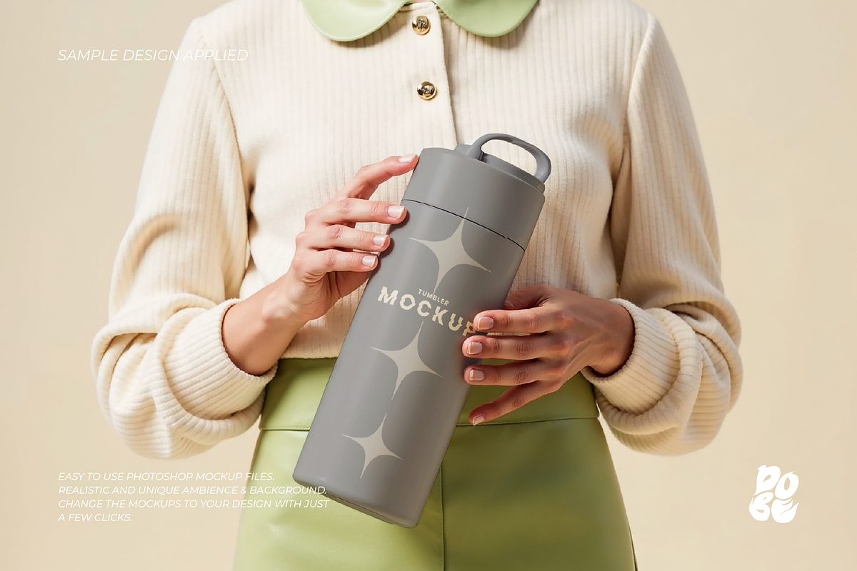 Tumbler Star Mockup Set - Vol 2, a Packaging Mockup by DOBE Studio (Photo 2 of 5)