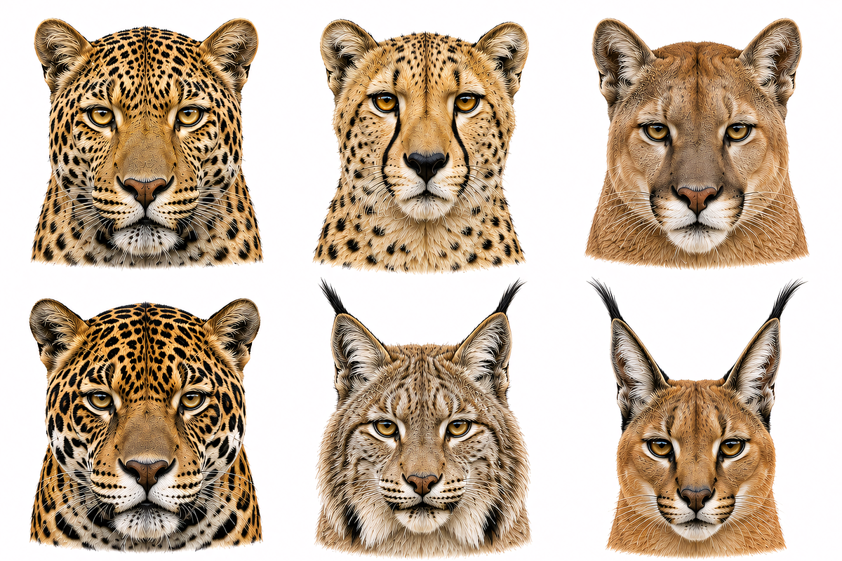 Wild Animals Illustration Clipart, an Animal Illustration by Wowly Design (Photo 8 of 20)