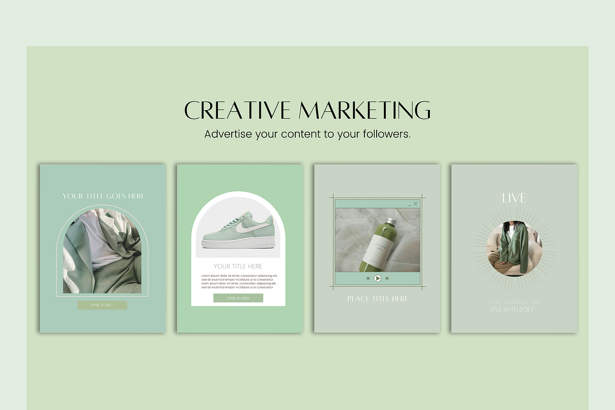 Instagram Templates BUNDLE, a Social Media Template by Templits (Photo 5 of 9)