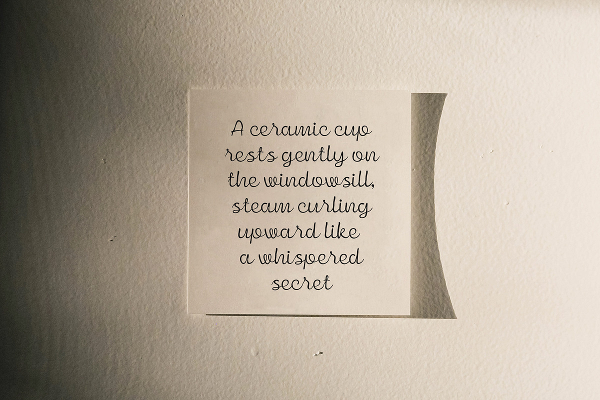 CS Bowie – Script Font, a Script Font by Craft Supply Co. (Photo 5 of 8)