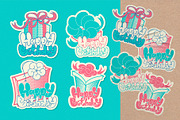 Happy Birthday Gift Box Characters, a Graphic by 159room.studio (Thumbnail 3 of 3)