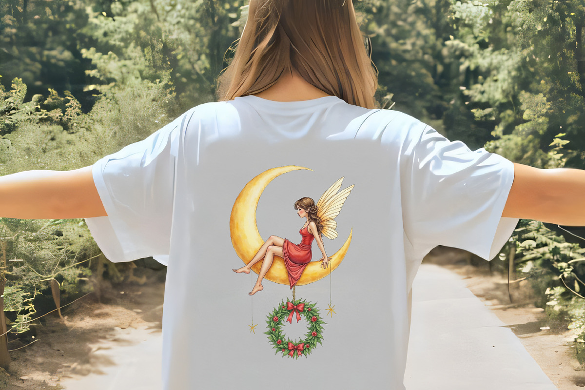 Fantasy Christmas Fairy Clipart Bund, an Illustration by CrexoraLab (Photo 5 of 5)
