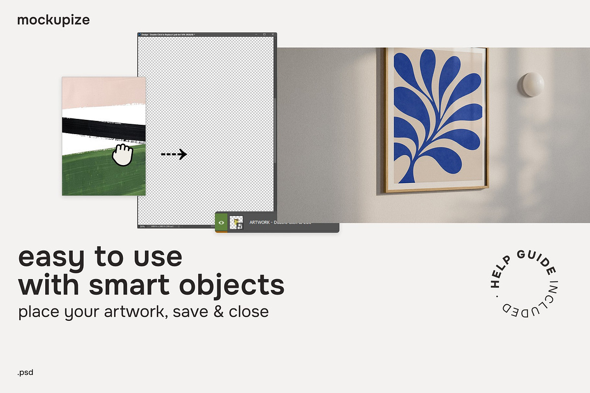 4x5 Minimal Living Room Frame Mockup, a Household Mockup by mockupize (Photo 3 of 7)