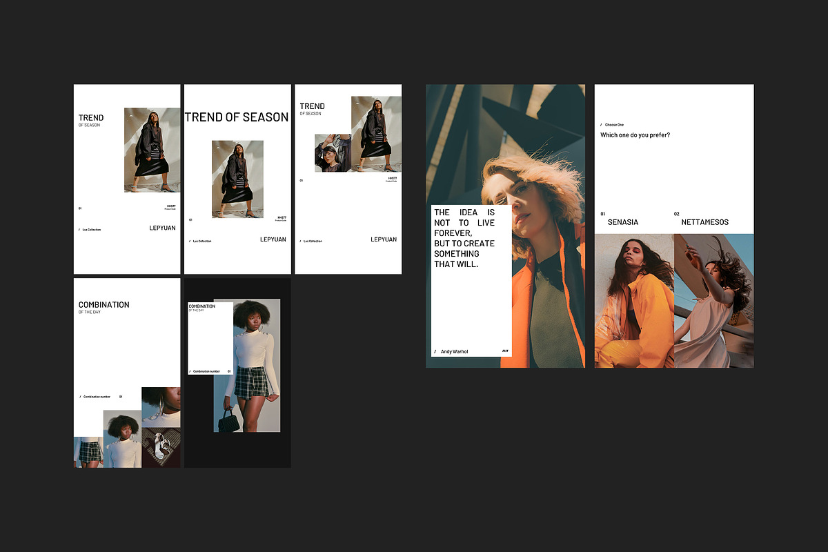 Fashion E-Commerce Post Bundle, a Social Media Template by Wolf Theory Studio (Photo 4 of 10)